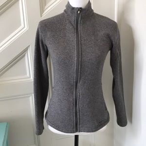 SOLD EDDIE BAUER nice fleece lined sweater jacket